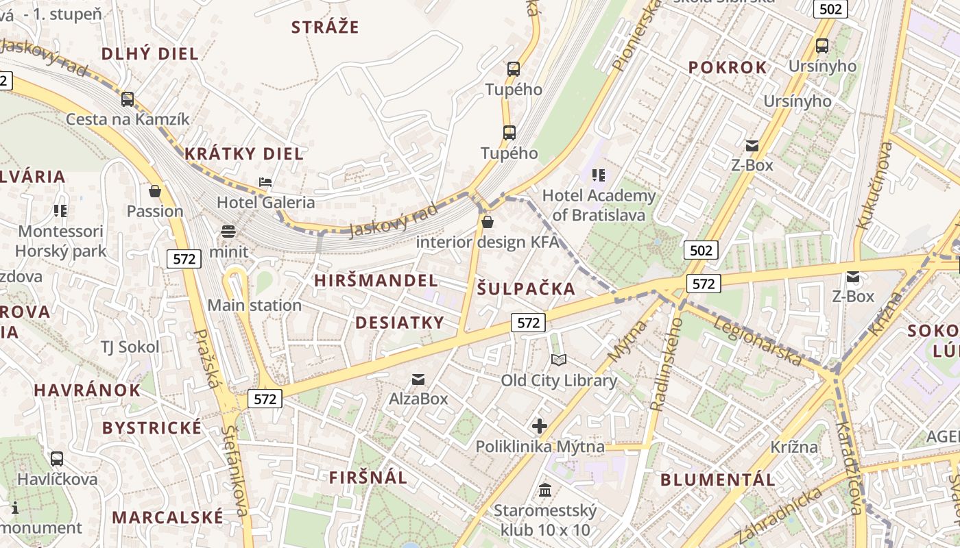 map